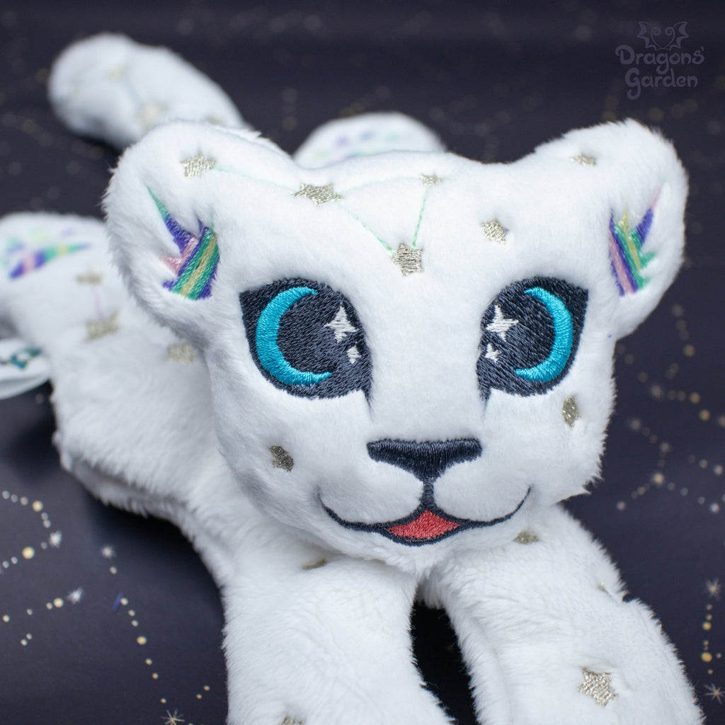 ITH Constellation Panther Plushie Embroidery Pattern - Dragons' Garden - Pattern 4x4