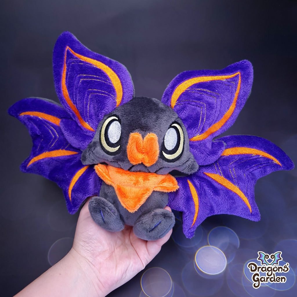 ITH Cuddly Sitting Bat - Dragons' Garden - Pattern *Patreon