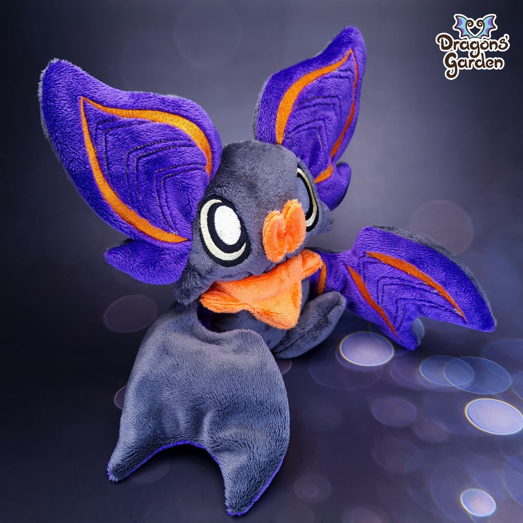 ITH Cuddly Sitting Bat - Dragons' Garden - Pattern *Patreon