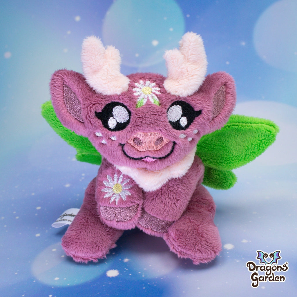 ITH Daisy Fawn Plushie Embroidery Pattern - Dragons' Garden - Pattern 4x4