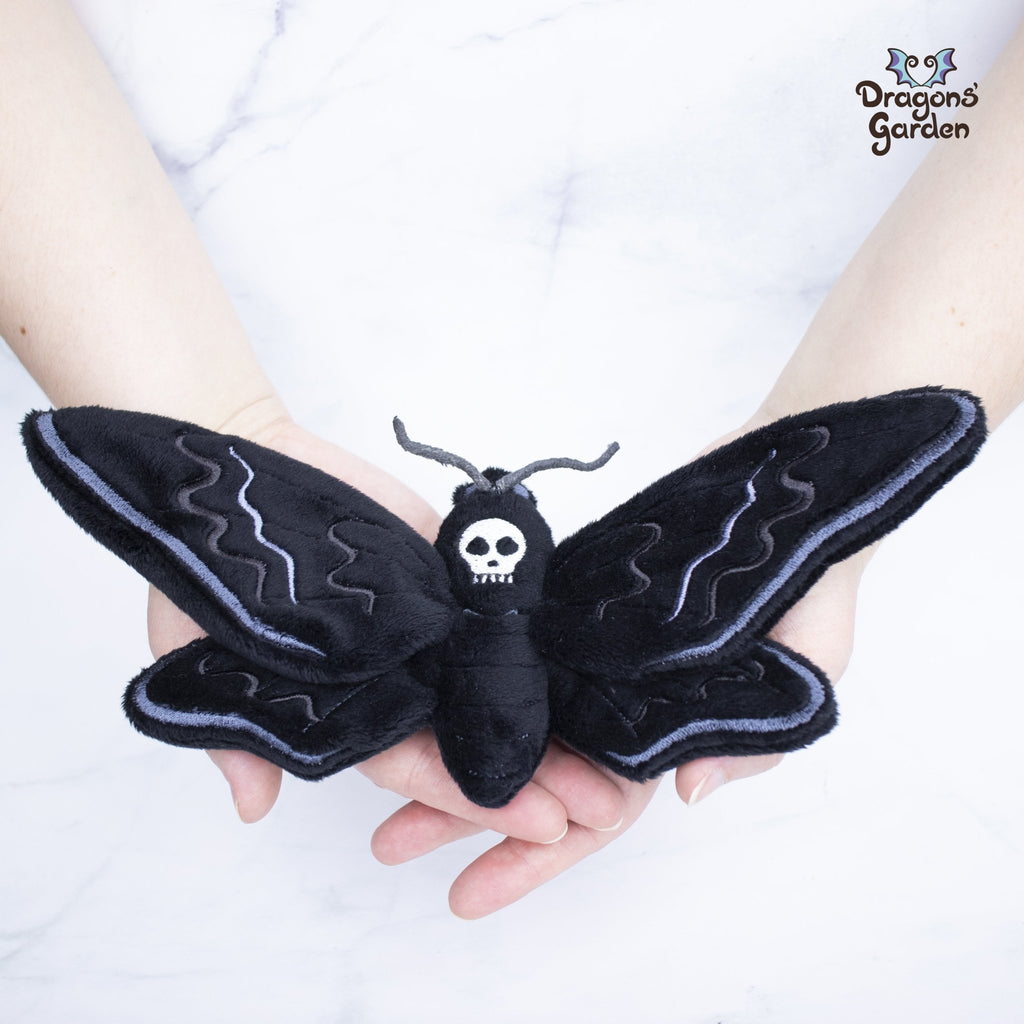 ITH Death Moth Plushie Embroidery Pattern - Dragons' Garden - Pattern 4x4