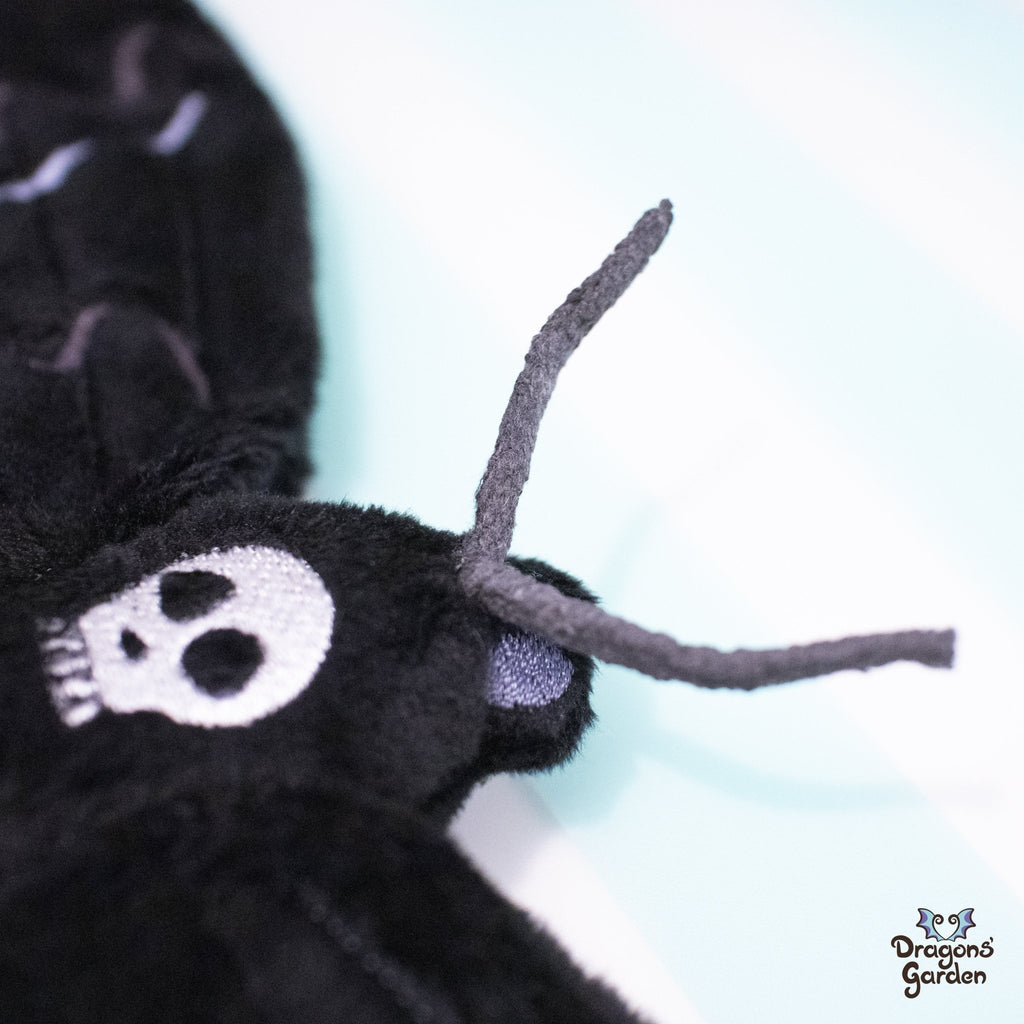 ITH Death Moth Plushie Embroidery Pattern - Dragons' Garden - Pattern 4x4