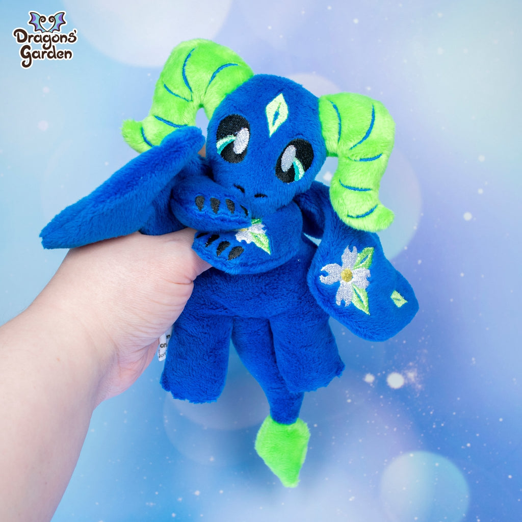 ITH Dogwood Blossom Dragon - Dragons' Garden - Pattern *Patreon