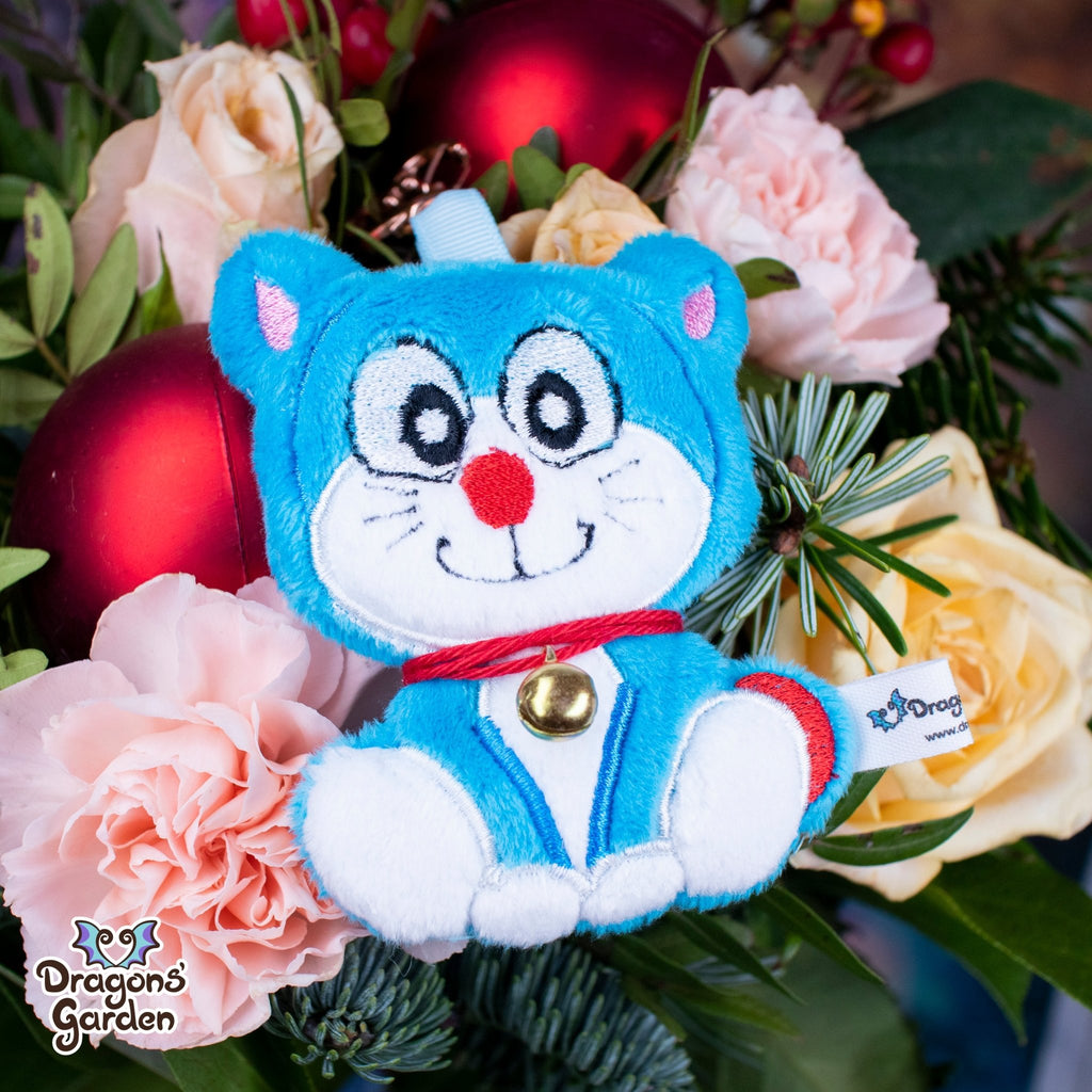 ITH Doraemon Kitty Charm Plushie Pattern - Dragons' Garden - Pattern 4x4