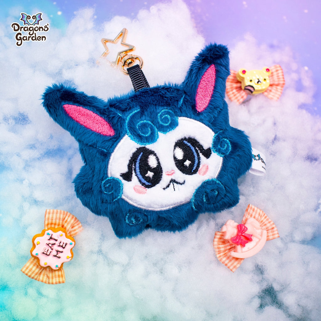 ITH Dust Bunny Charm Plushie Pattern - Dragons' Garden - Pattern 4x4