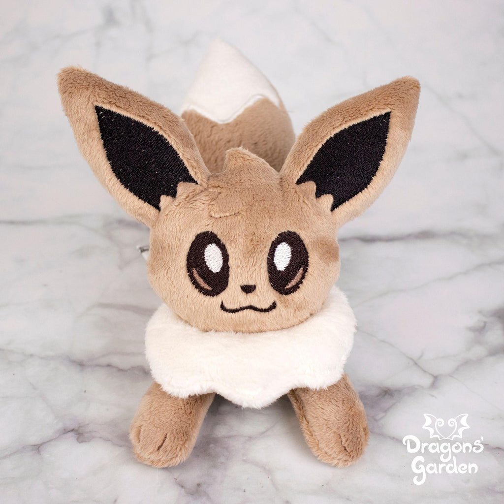 ITH Eevee Plush Embroidery Pattern Eeveelutions - Dragons' Garden - Pattern 4x4