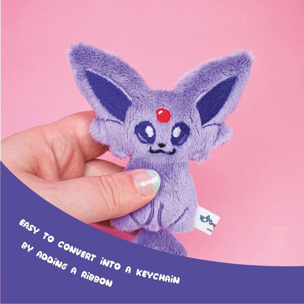 ITH Espeon Blob Plushie Pattern - Dragons' Garden - Pattern 4x4