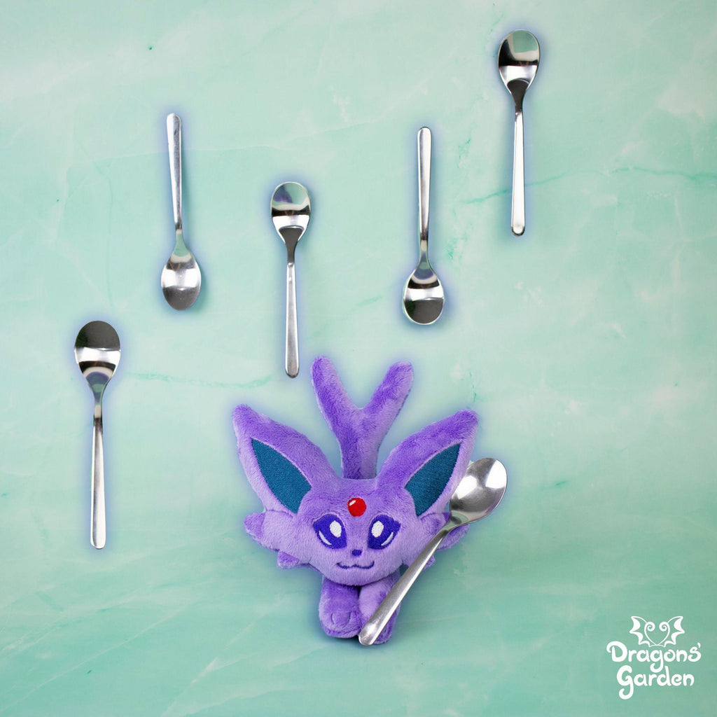 ITH Espeon Plush Embroidery Eeveelutions - Dragons' Garden - Pattern 4x4