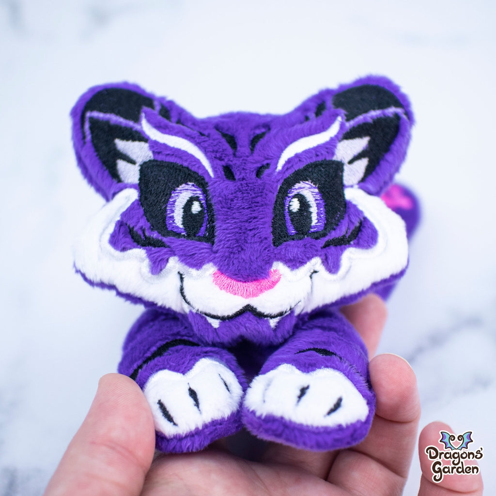 ITH Fire Tiger Plush Embroidery Pattern - Dragons' Garden - Pattern 4x4