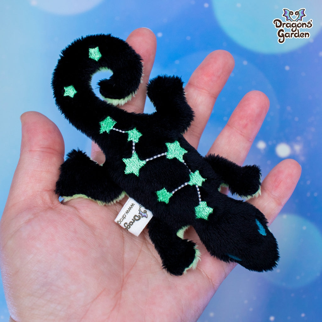 ITH Galaxy Gecko Plush Embroidery Pattern - Dragons' Garden - Pattern 4x4