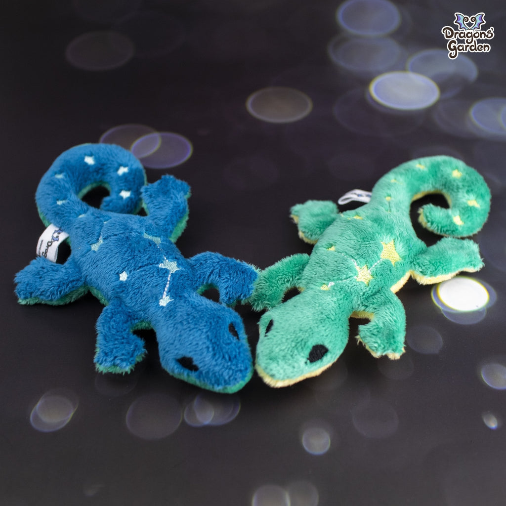 ITH Galaxy Gecko Plush Embroidery Pattern - Dragons' Garden - Pattern 4x4