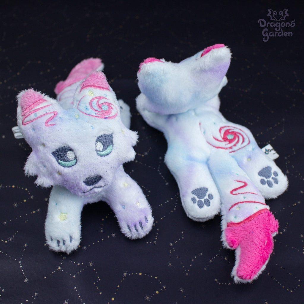 ITH Galaxy Wolf Plush Embroidery Pattern - Dragons' Garden - Pattern 4x4