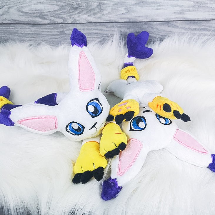 ITH Gatomon Plushie Pattern One sided Dragons Garden