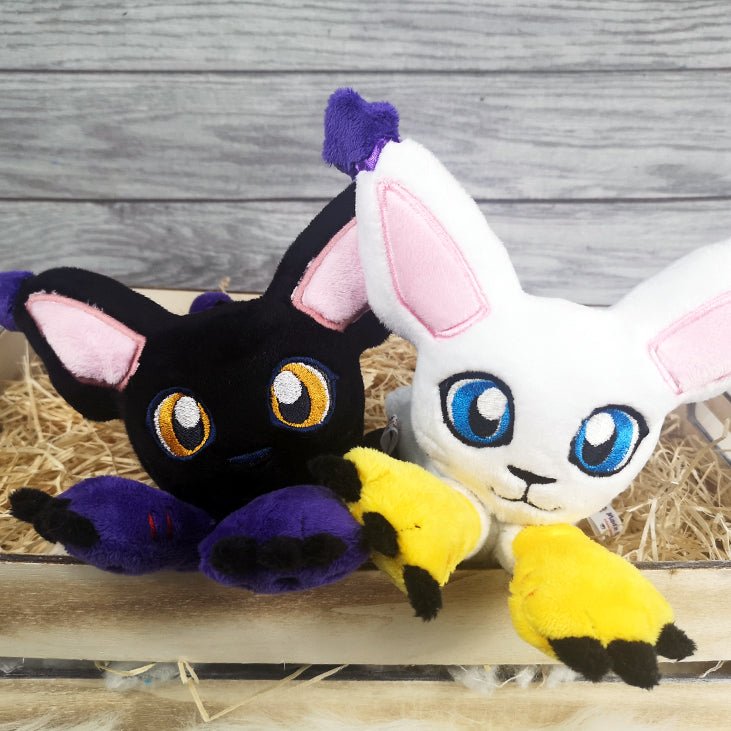 ITH Gatomon Plushie Pattern | One sided - Dragons' Garden - Pattern 5x7