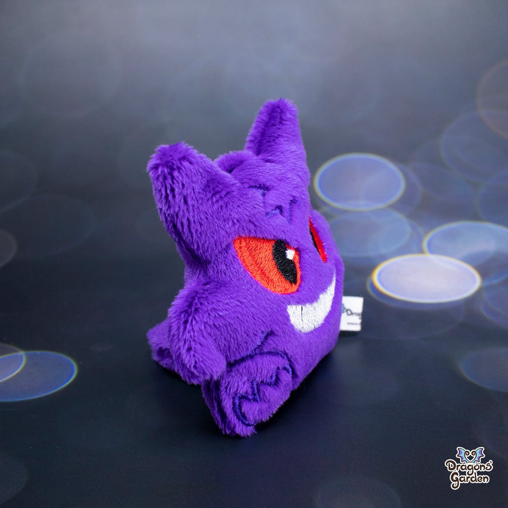 ITH Gengar Blob Plush Embroidery Pattern - Dragons' Garden - Pattern 4x4