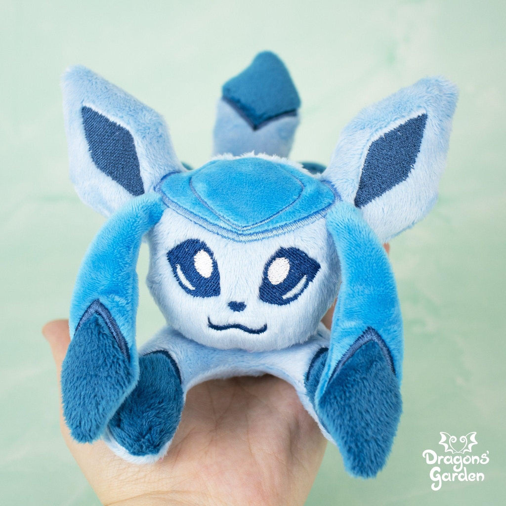 ITH Glaceon Plush Embroidery Pattern Eeveelutions - Dragons' Garden - Pattern 4x4