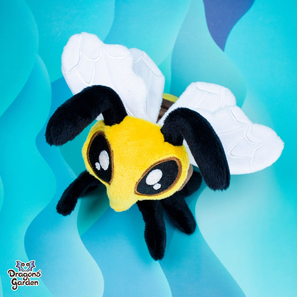 ITH Honey Bee Plush Embroidery Pattern - Dragons' Garden - Pattern 4x4