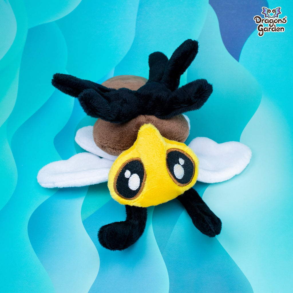 ITH Honey Bee Plush Embroidery Pattern - Dragons' Garden - Pattern 4x4