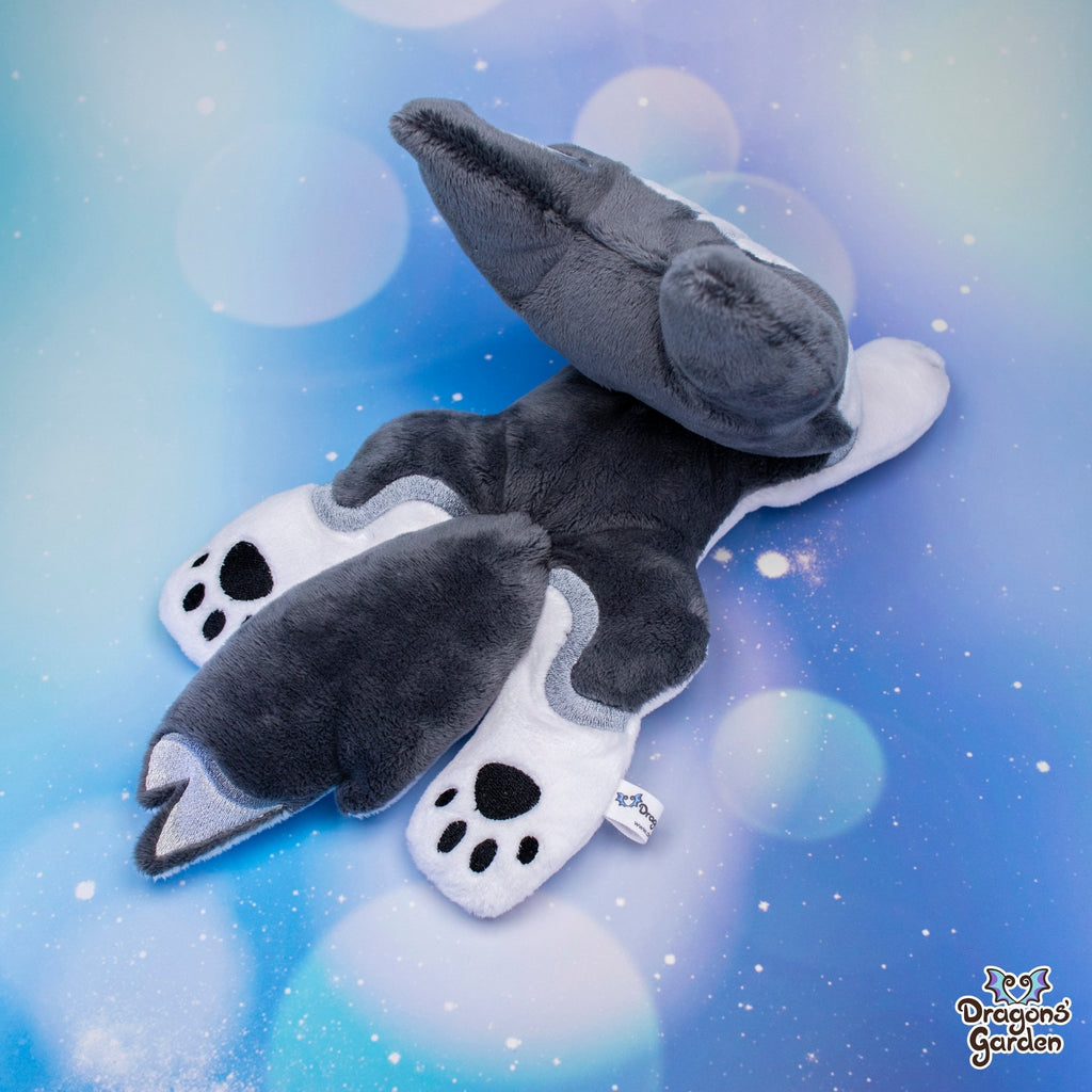 ITH Husky Dog Plush Embroidery Pattern - Dragons' Garden - Pattern 4x4