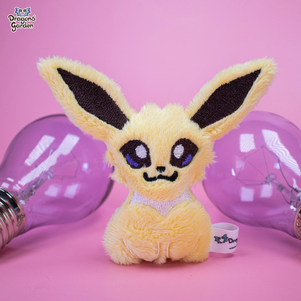 ITH Jolteon Blob Plushie Pattern - Dragons' Garden - Pattern 4x4