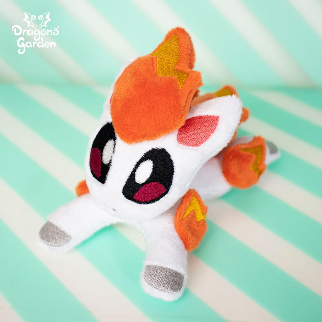 ITH Kanto and Galarian Ponyta Plush Embroidery Pattern - Dragons' Garden - Pattern 5x7