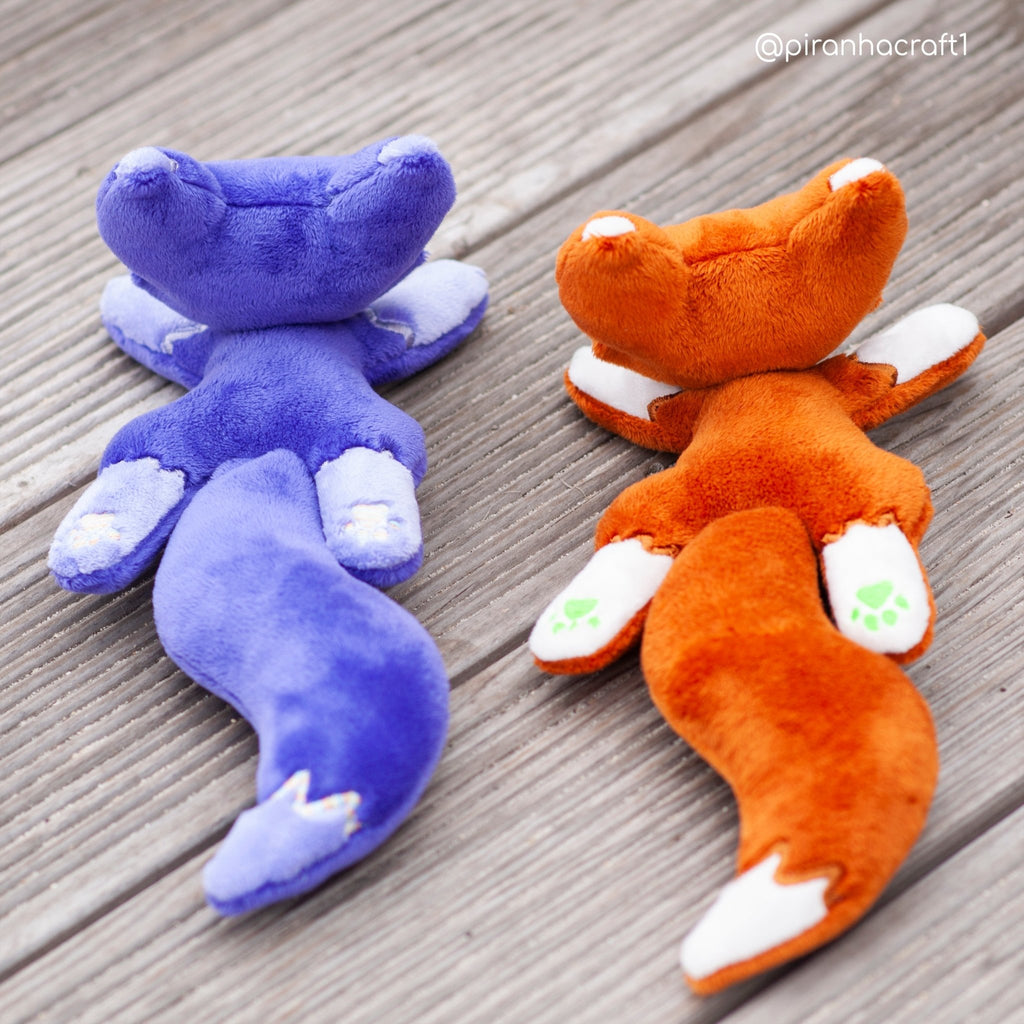 ITH Kitsune Spirit Plush Embroidery Pattern - Dragons' Garden - Pattern 4x4