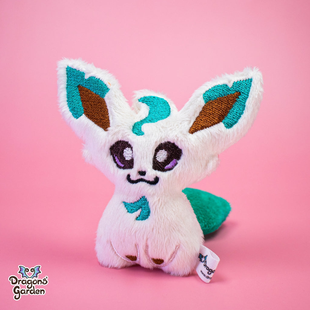 ITH Leafeon Blob Plushie Pattern - Dragons' Garden - Pattern 4x4