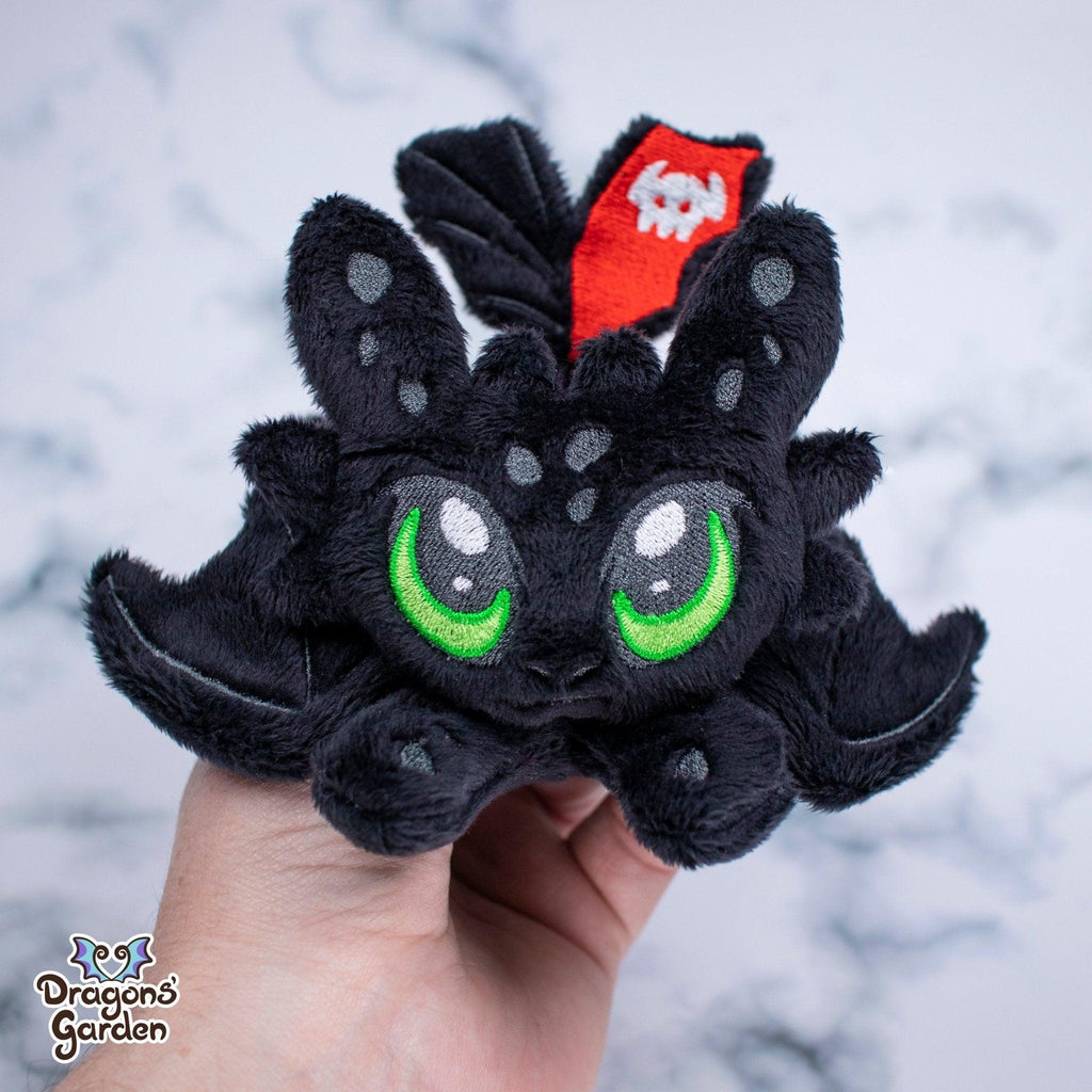 ITH Light & Night Fury Plush Embroidery Pattern - Dragons' Garden - Pattern 4x4
