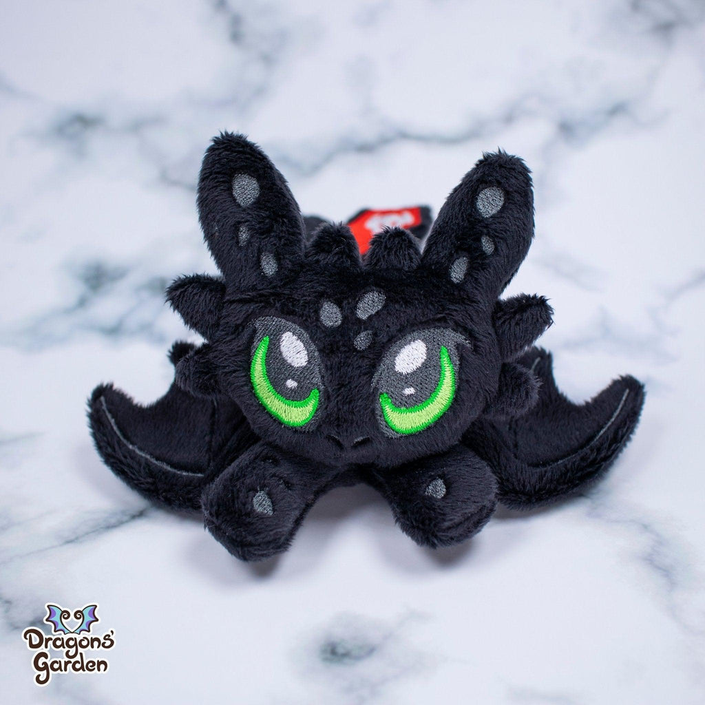ITH Light & Night Fury Plush Embroidery Pattern - Dragons' Garden - Pattern 4x4
