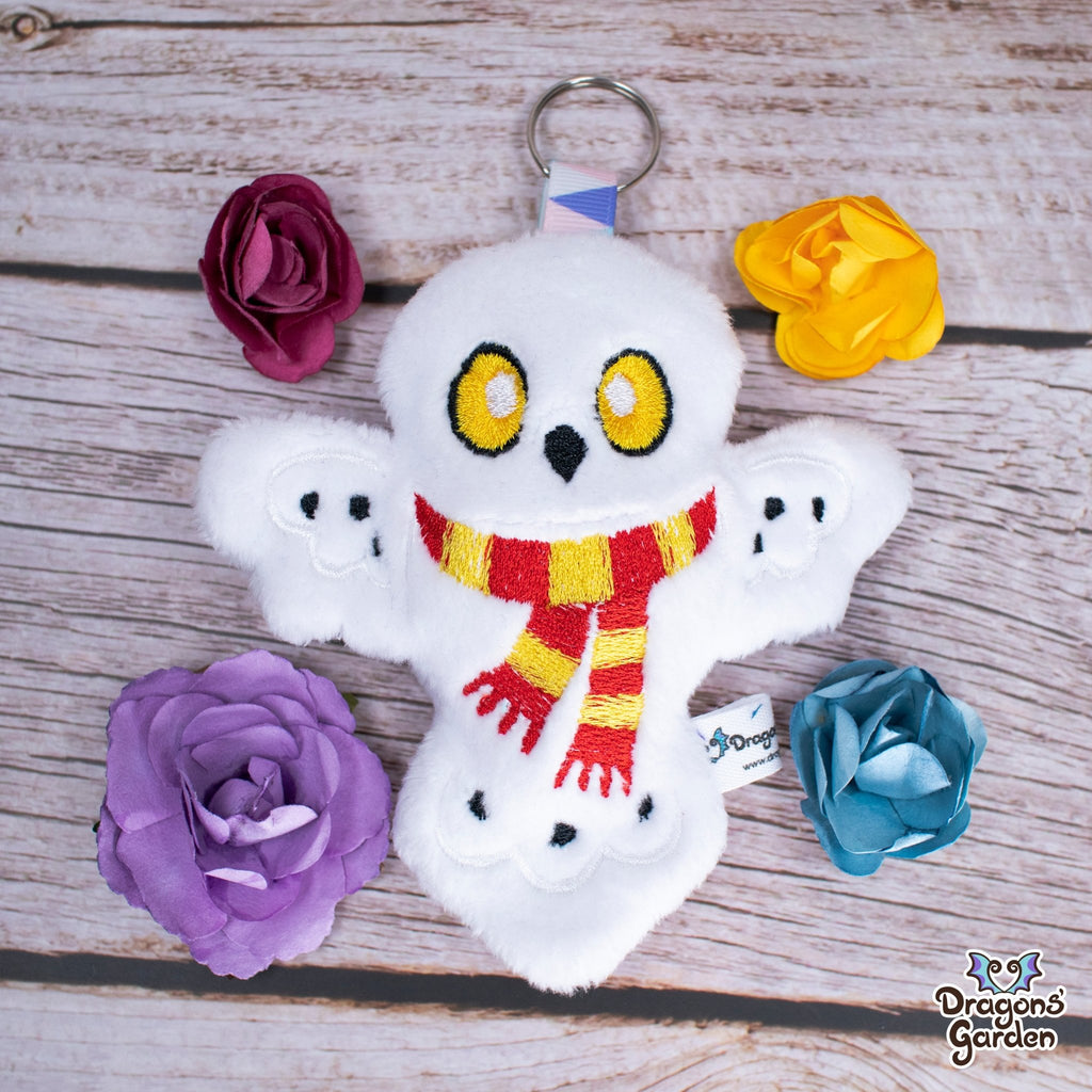ITH Magical Owlet Charm Pattern - Dragons' Garden - Pattern 4x4