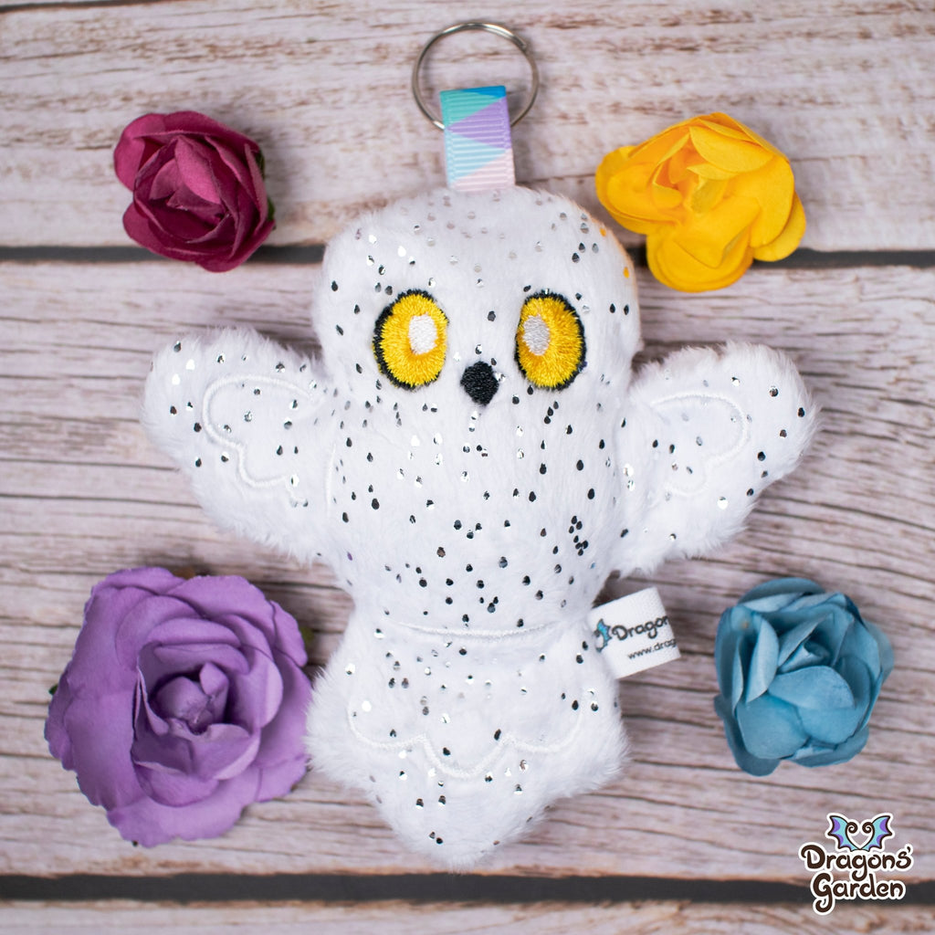 ITH Magical Owlet Charm Pattern - Dragons' Garden - Pattern 4x4
