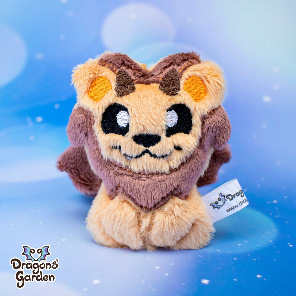 ITH Manticore Blob Plushie Pattern - Dragons' Garden - Pattern 4x4