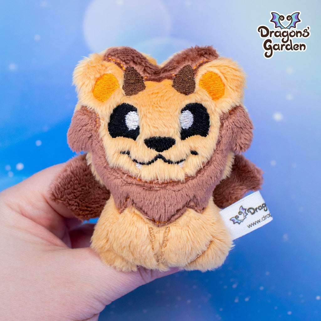 ITH Manticore Blob Plushie Pattern - Dragons' Garden - Pattern 4x4