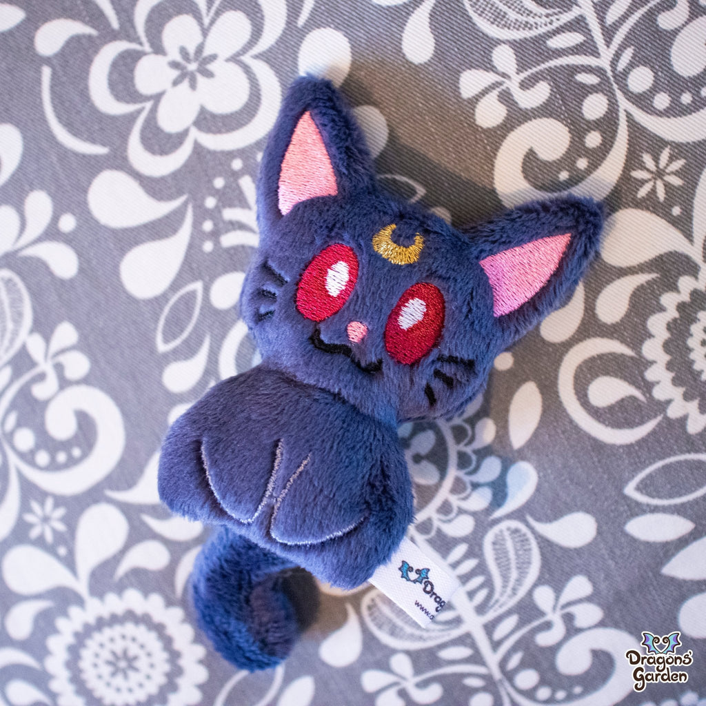 ITH Moon Kitty Blob Plushie Pattern - Dragons' Garden - Pattern 4x4