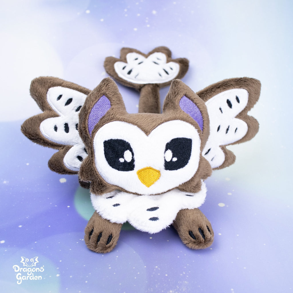 ITH Owl Griffin Plush Embroidery Pattern - Dragons' Garden - Pattern 4x4