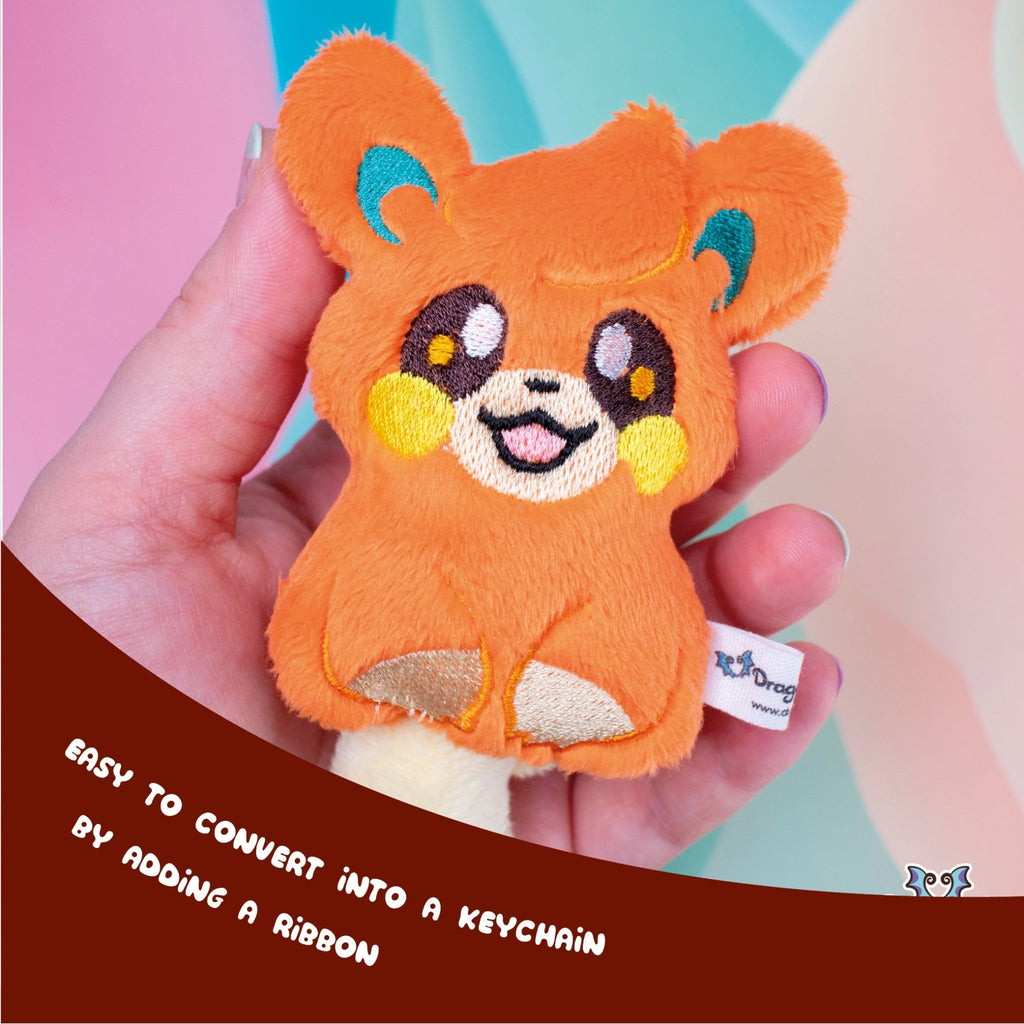 ITH Pawmi Blob Plushie Pattern - Dragons' Garden - Pattern 4x4