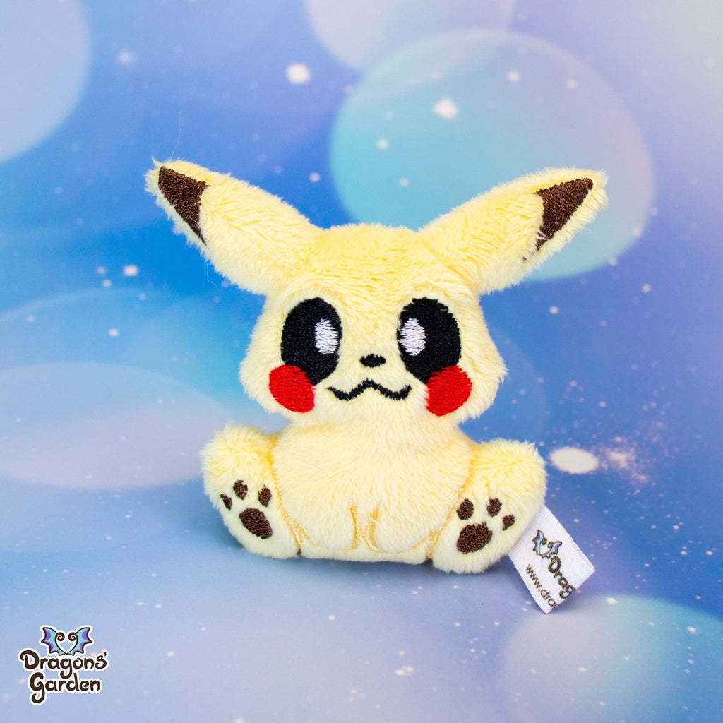 ITH Pikachu Blob Plushie Pattern - Dragons' Garden - Pattern 4x4