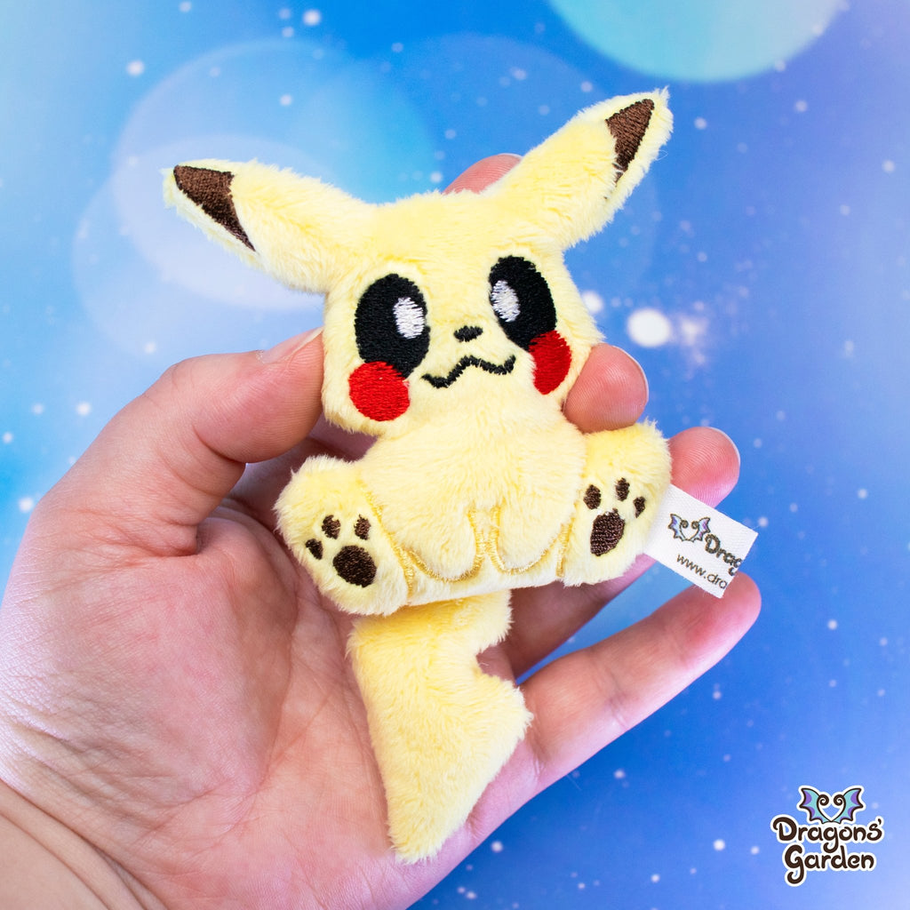 ITH Pikachu Blob Plushie Pattern - Dragons' Garden - Pattern 4x4