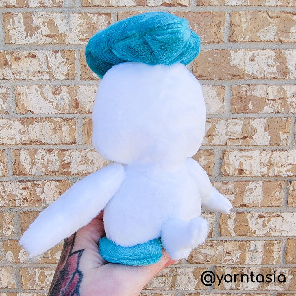 ITH Quaxly Pokemon Plushie Pattern - Dragons' Garden - Pattern 4x4