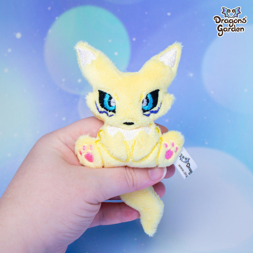 ITH Renamon Digimon Blob Plushie Pattern - Dragons' Garden - Pattern 4x4