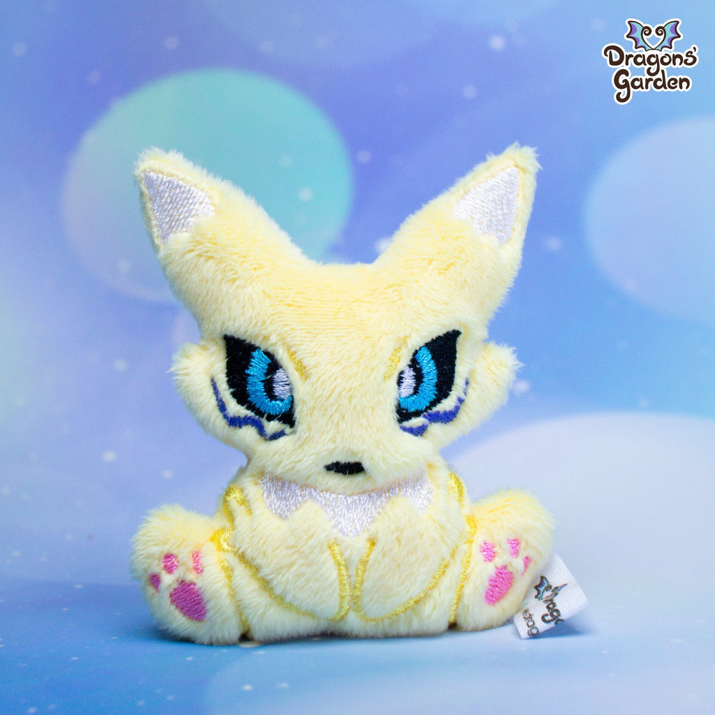 ITH Renamon Digimon Blob Plushie Pattern - Dragons' Garden - Pattern 4x4