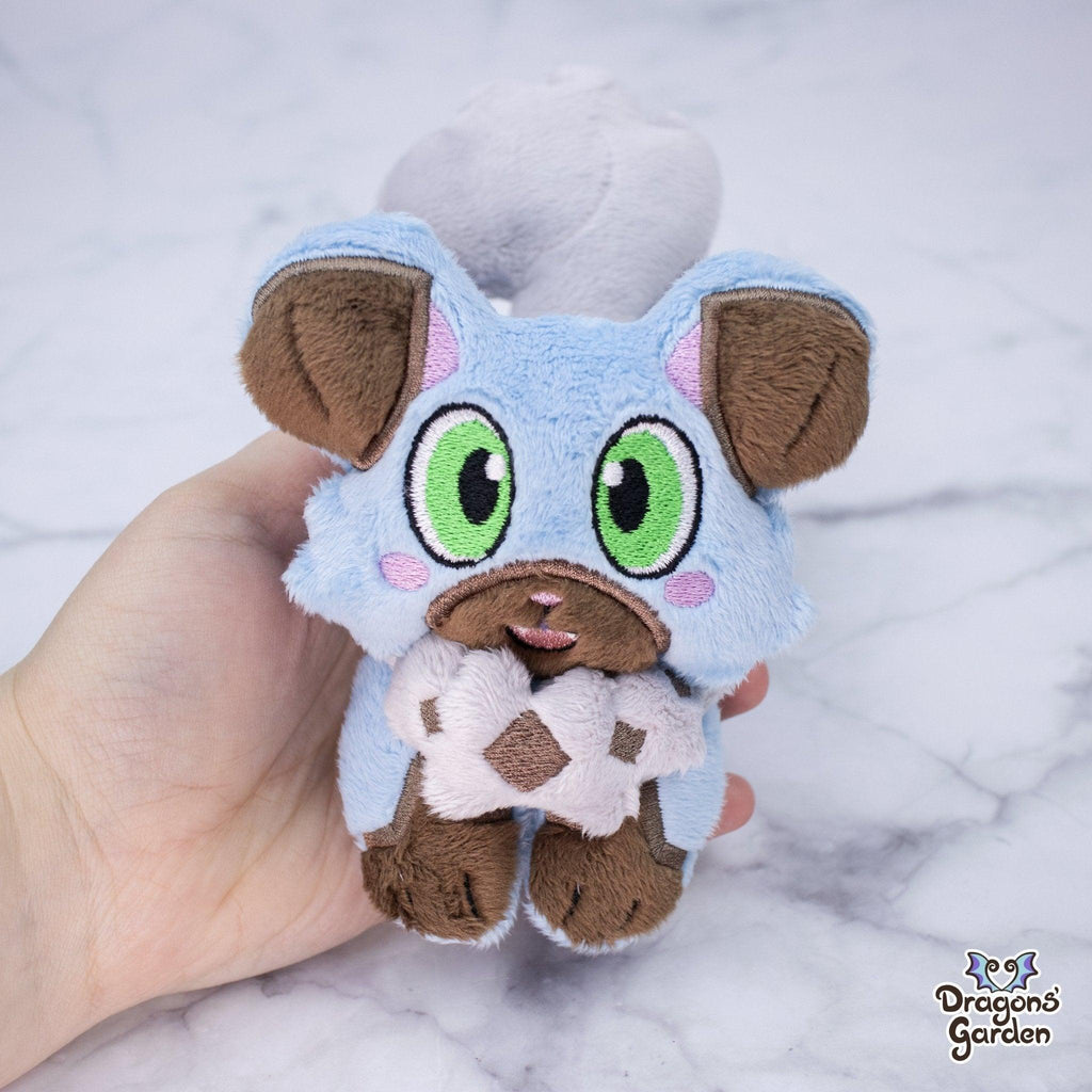 ITH Rockruff Pokemon Plushie Pattern - Dragons' Garden - Pattern 5x7