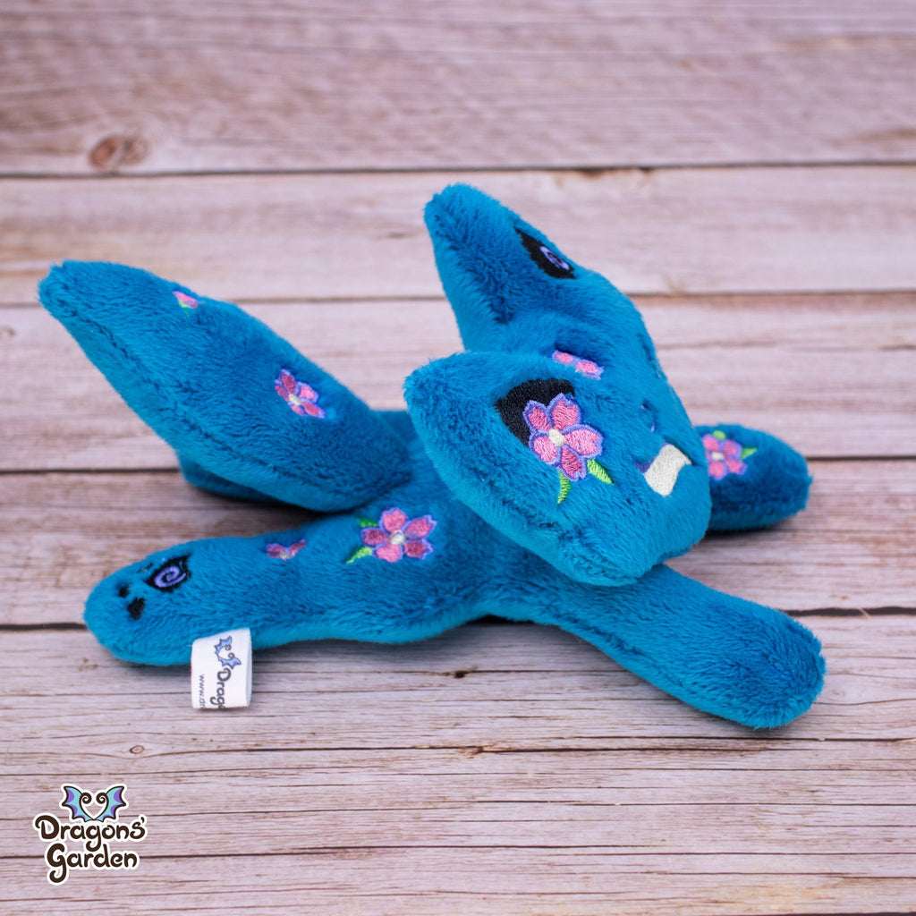 ITH Sakura Kitsune Plush Embroidery Pattern - Dragons' Garden - Pattern 4x4