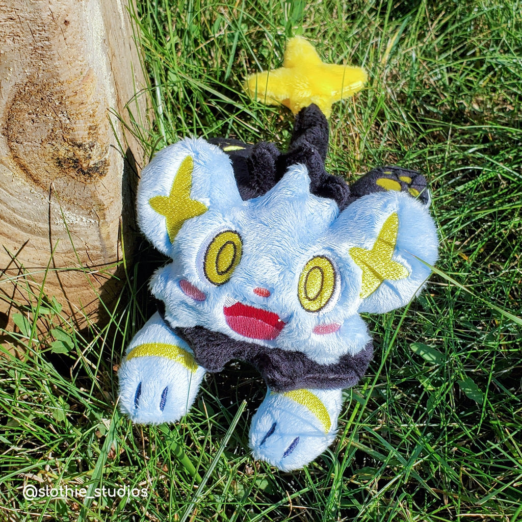 ITH Shinx Pokemon Plushie Pattern (Without tutorial) - Dragons' Garden - Pattern 5x7