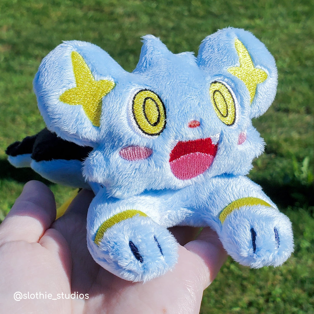 ITH Shinx Pokemon Plushie Pattern (Without tutorial) - Dragons' Garden - Pattern 5x7