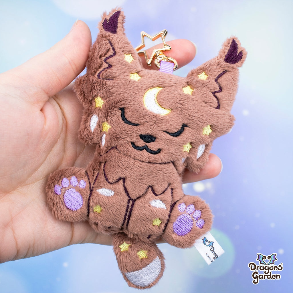 ITH Starry Lynx Charm Pattern - Dragons' Garden - Pattern 4x4