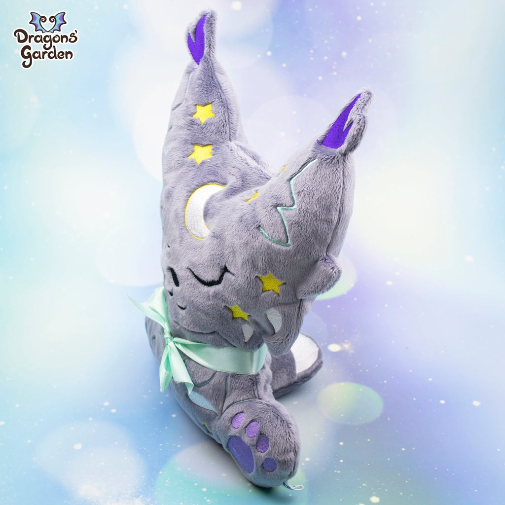 ITH Starry Lynx Pillow Plush Embroidery Pattern - Dragons' Garden - Pattern 5x7