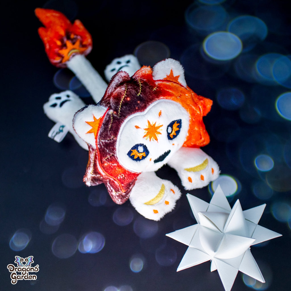 ITH Sun Lion Plushie Pattern - Dragons' Garden - Pattern 4x4