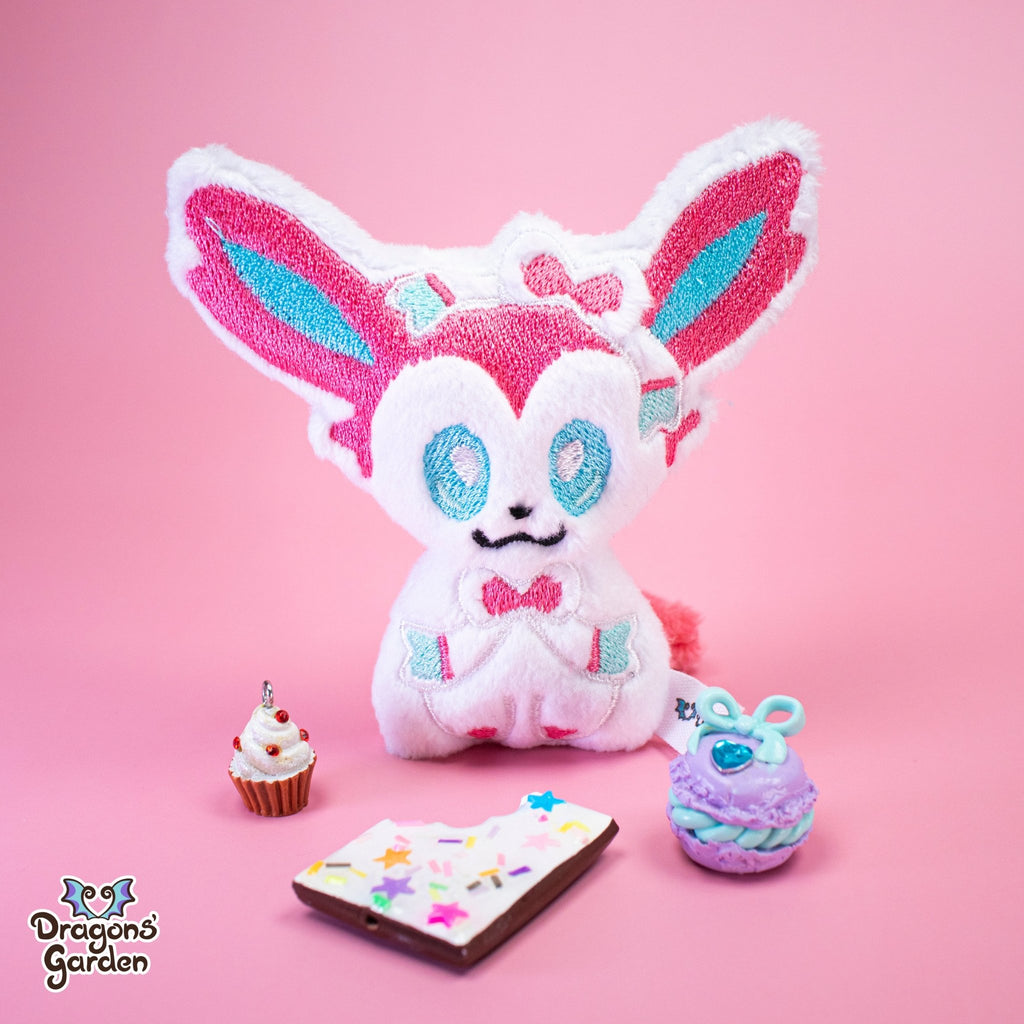 ITH Sylveon Blob Plushie Pattern - Dragons' Garden - Pattern 4x4
