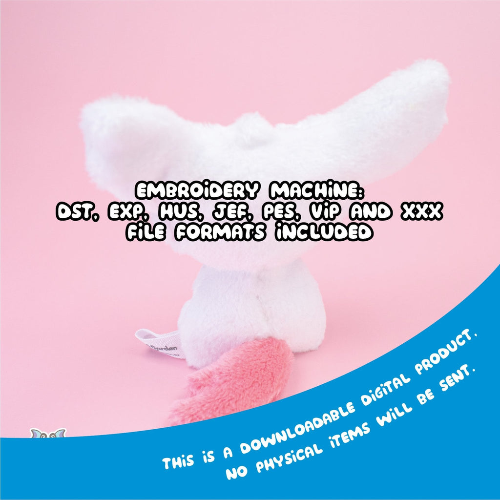 ITH Sylveon Blob Plushie Pattern - Dragons' Garden - Pattern 4x4
